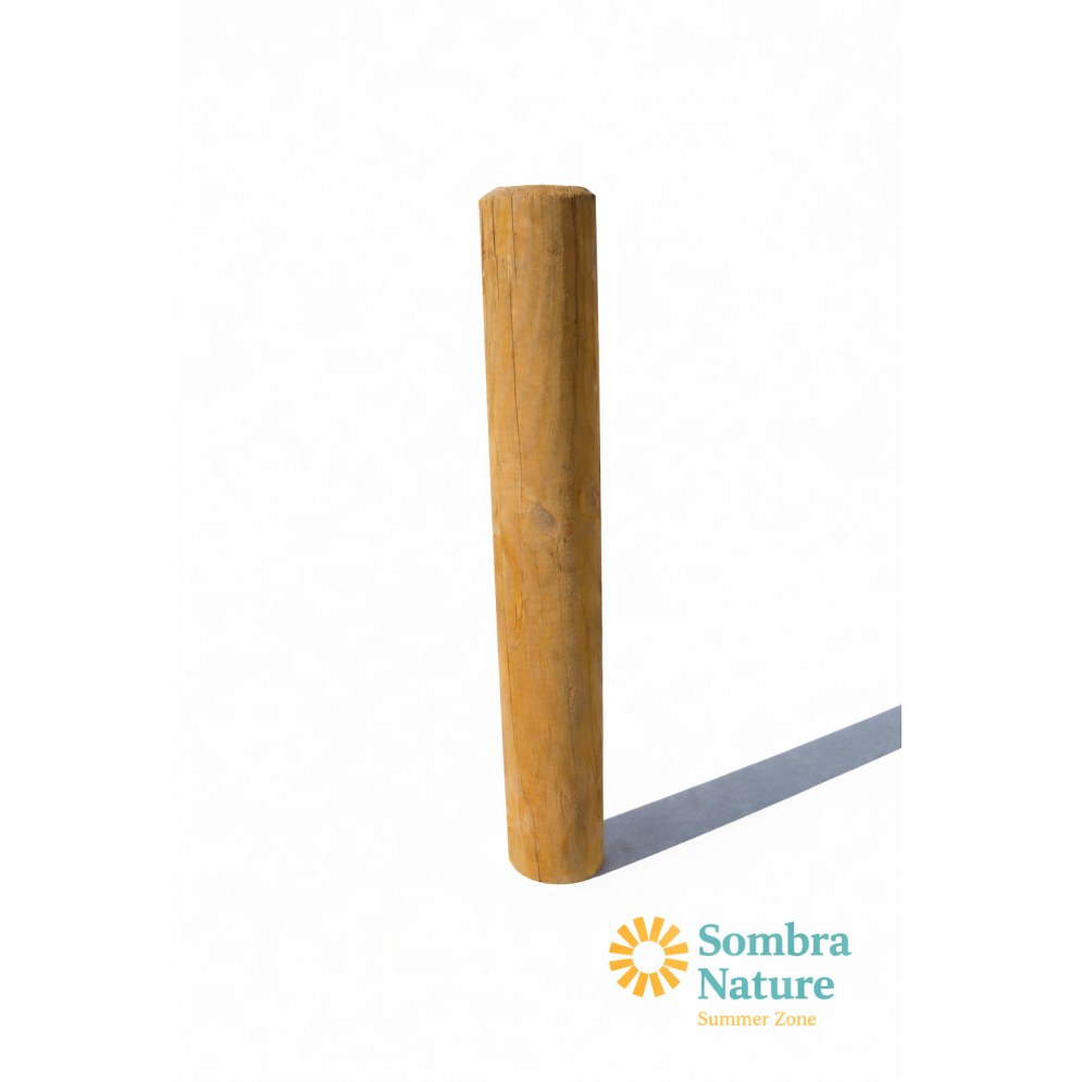 Poste madera tratada